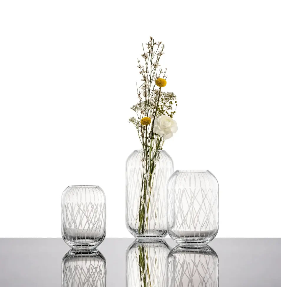 Zwiesel Glas Handmade Network 122631 Vase small-Smeg Point - Online Handel