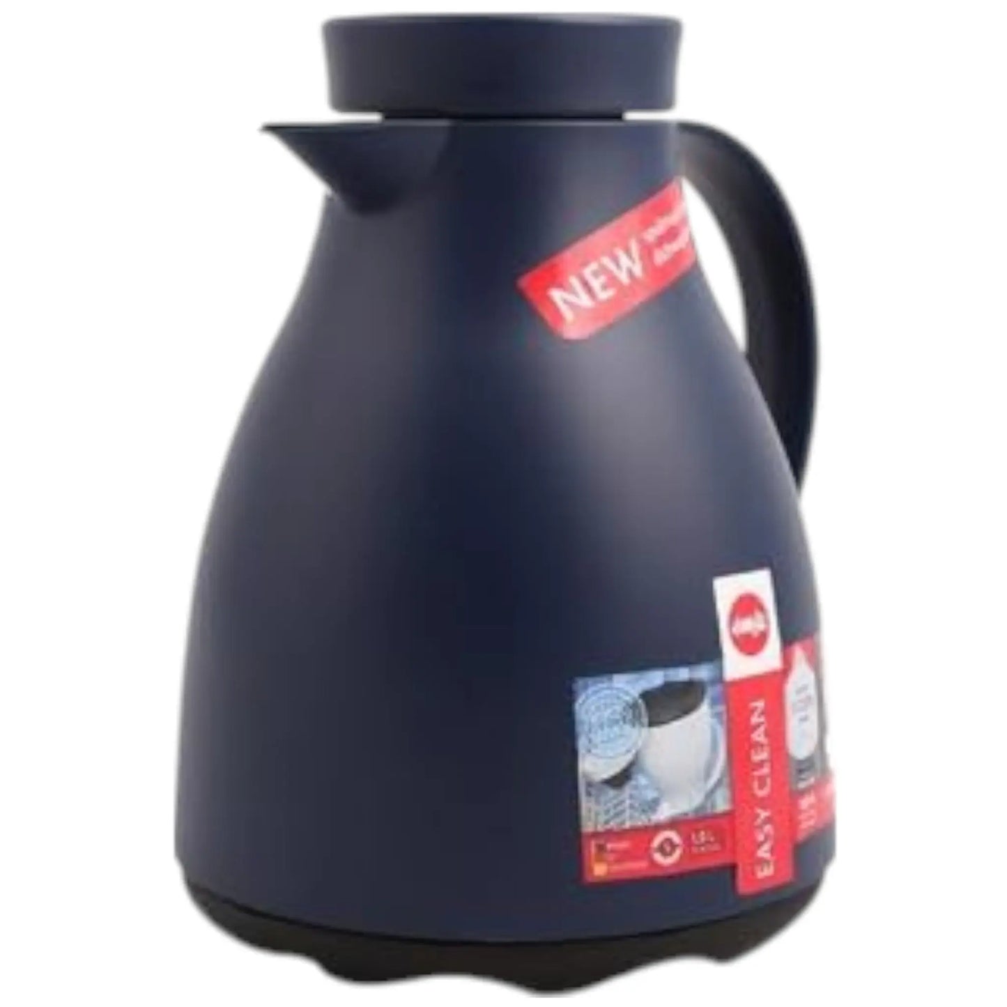 Emsa EASY CLEAN Isolierkanne, Mitternachtsblau, 1,0 L