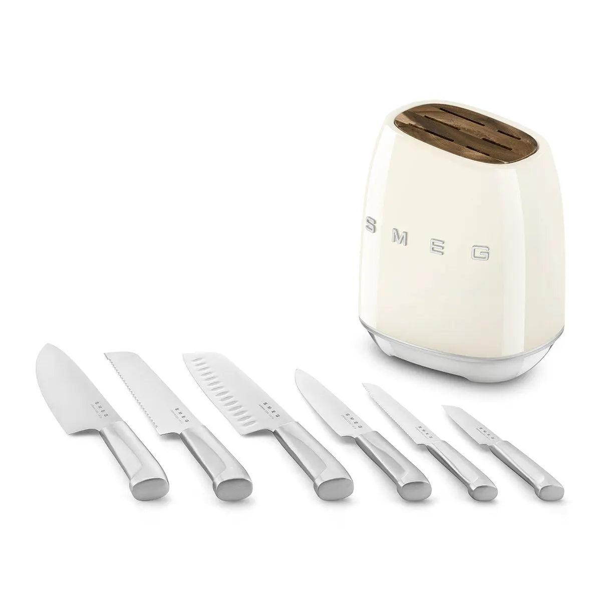 SMEG Messerblock-Set KBSF02CR-Smeg Point - Online Handel