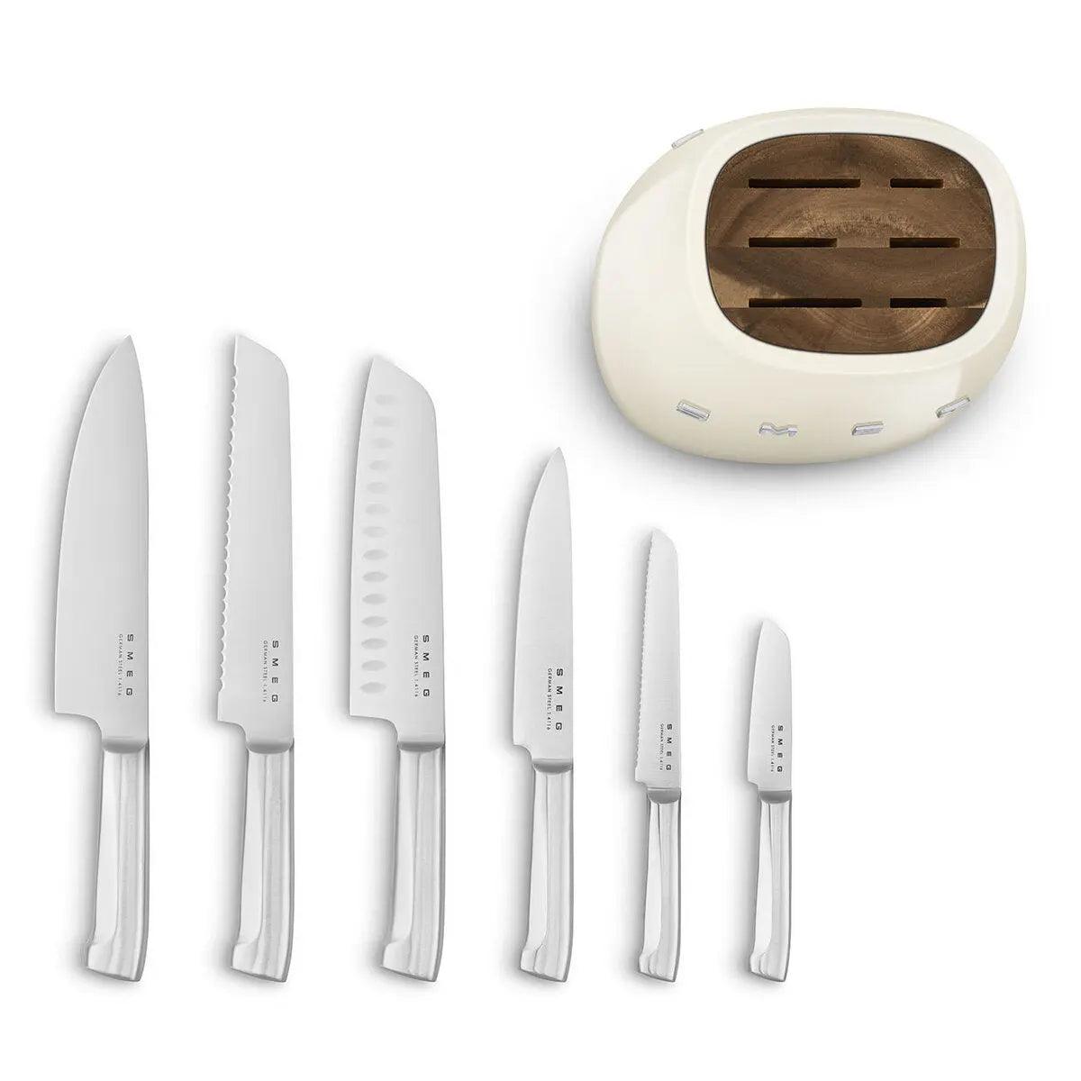 SMEG Messerblock-Set KBSF02CR-Smeg Point - Online Handel