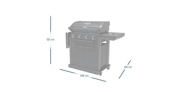 Campingaz Gasgrill 4 Series Onyx S - Smeg Point - Online Handel