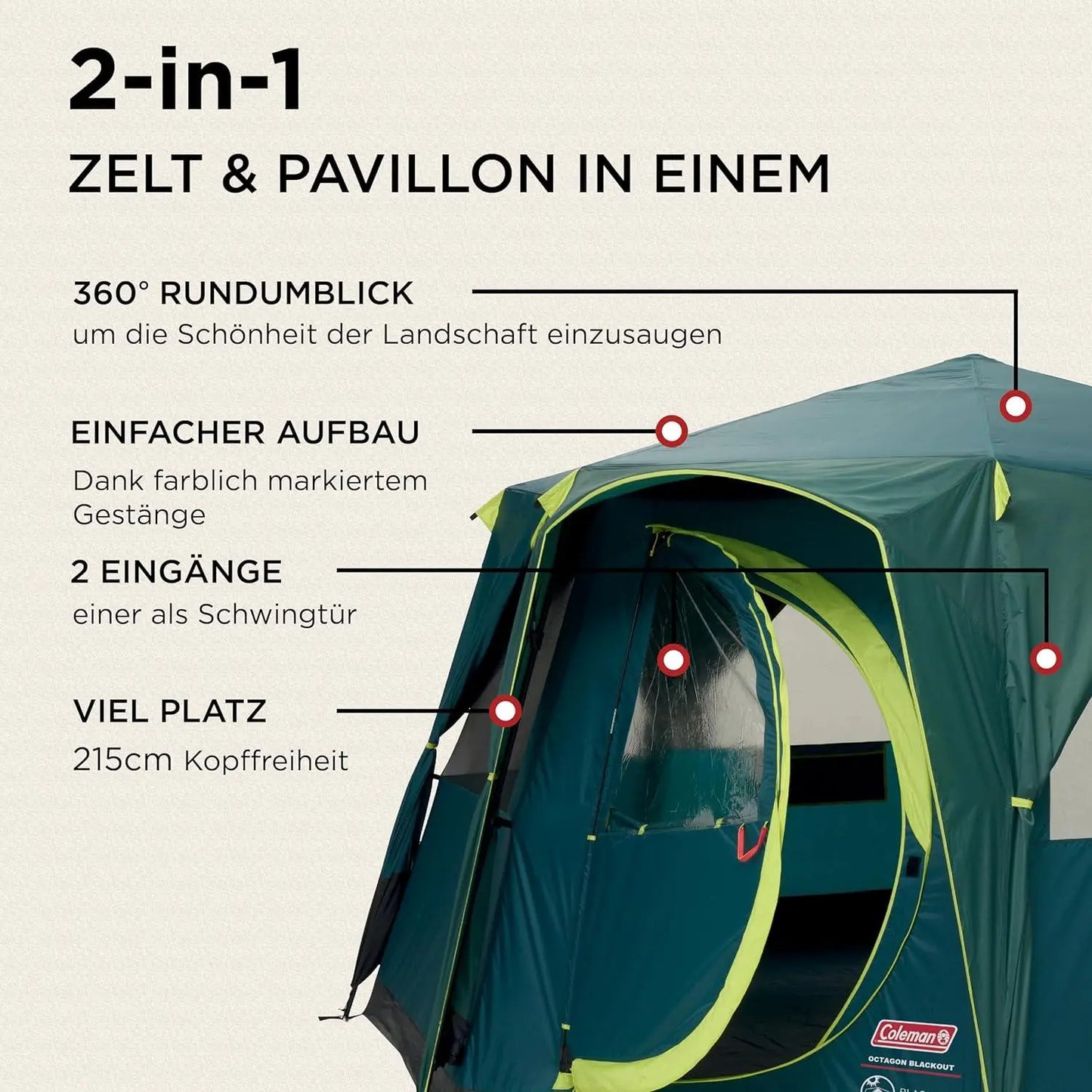 Campingaz Octagon 8 Blackout - Smeg Point - Online Handel