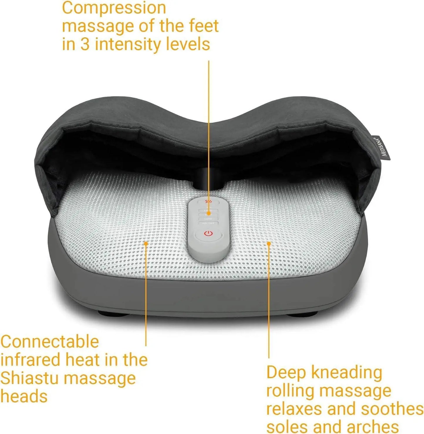 Medisana FM 885 Shiatsu-Fußmassagegerät - Smeg-Point