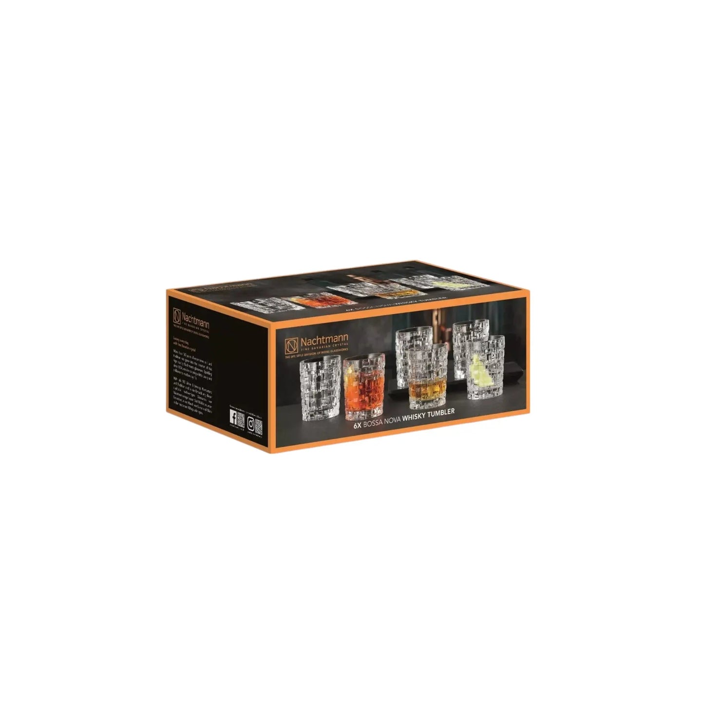 Nachtmann Bossa Nova 92076 WHISKYBECHER SET/4