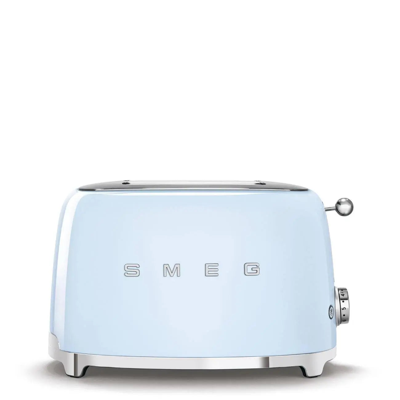 TSF01PBEU Toaster - kompakter 2-Schlitz-Toaster Pastellblau - Smeg Point - Online Handel