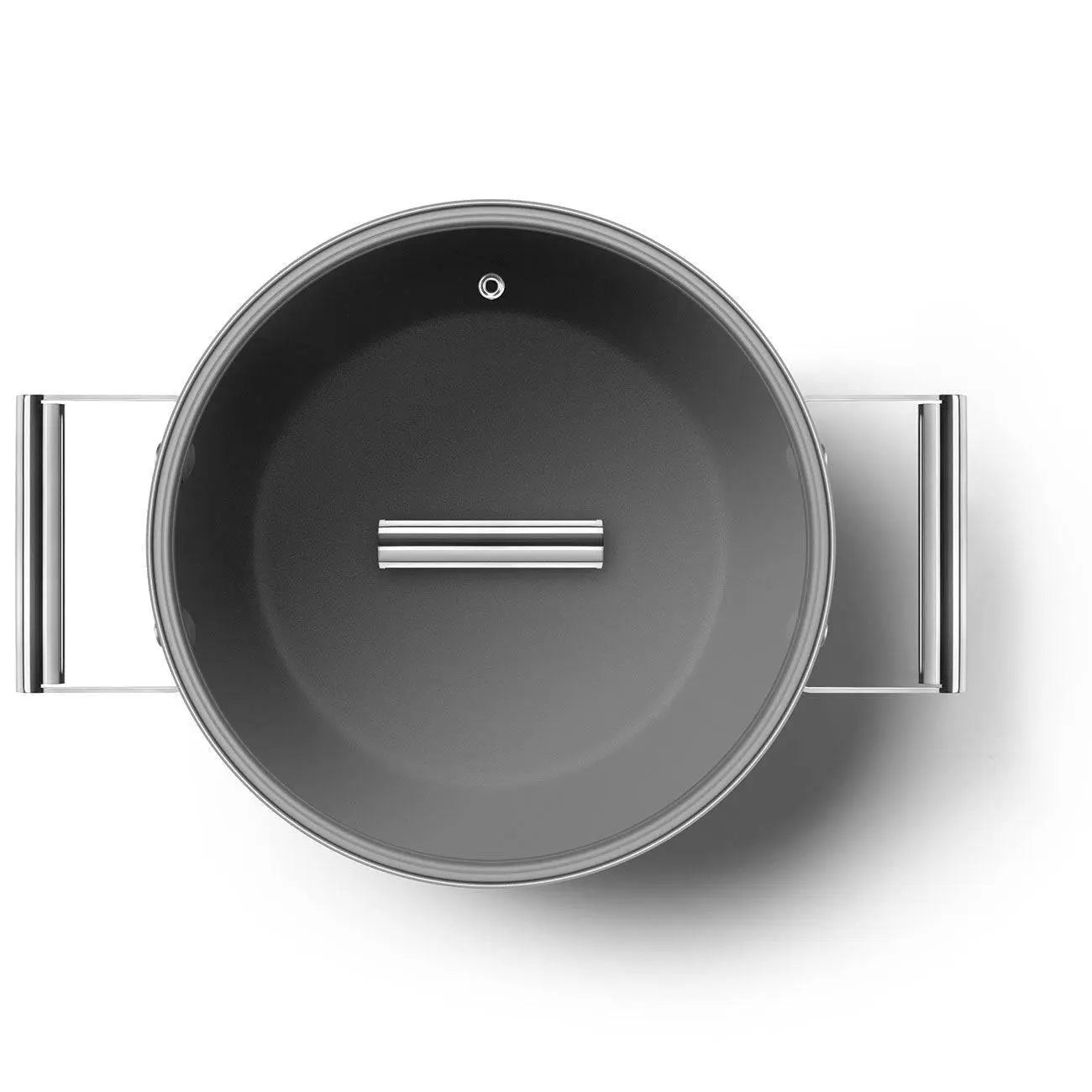 CKFC2411BLM Schmortopf 24cm Schwarz - Smeg Point - Online Handel