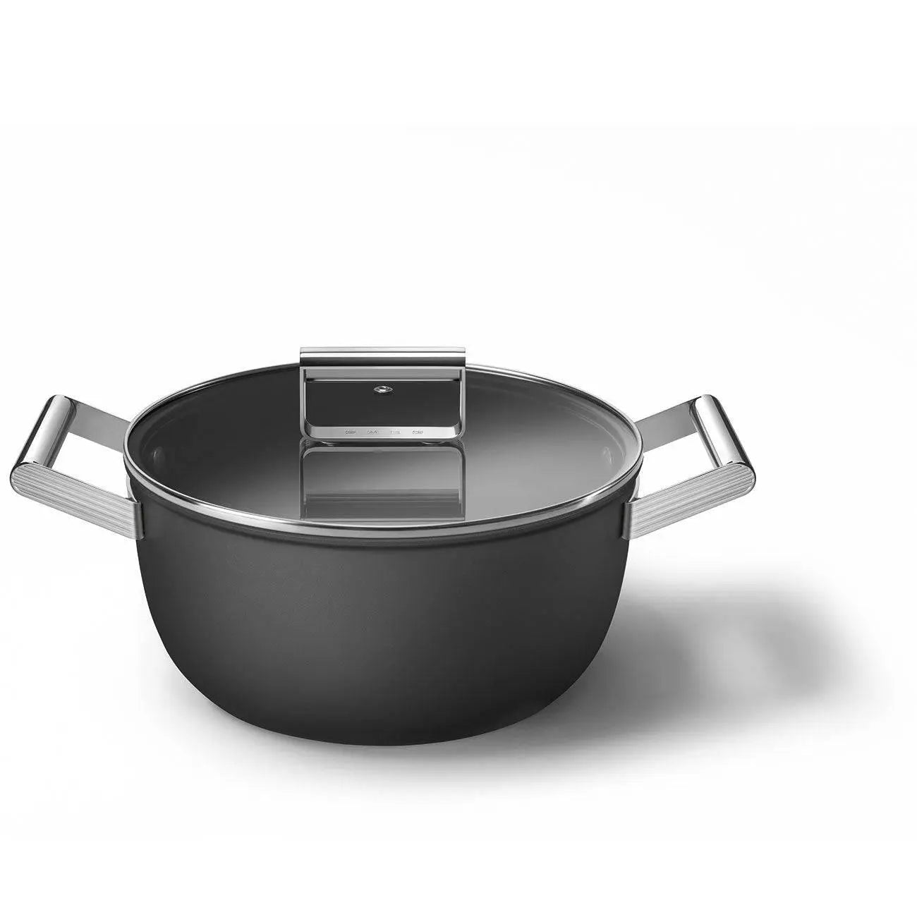 CKFC2411BLM Schmortopf 24cm Schwarz - Smeg Point - Online Handel