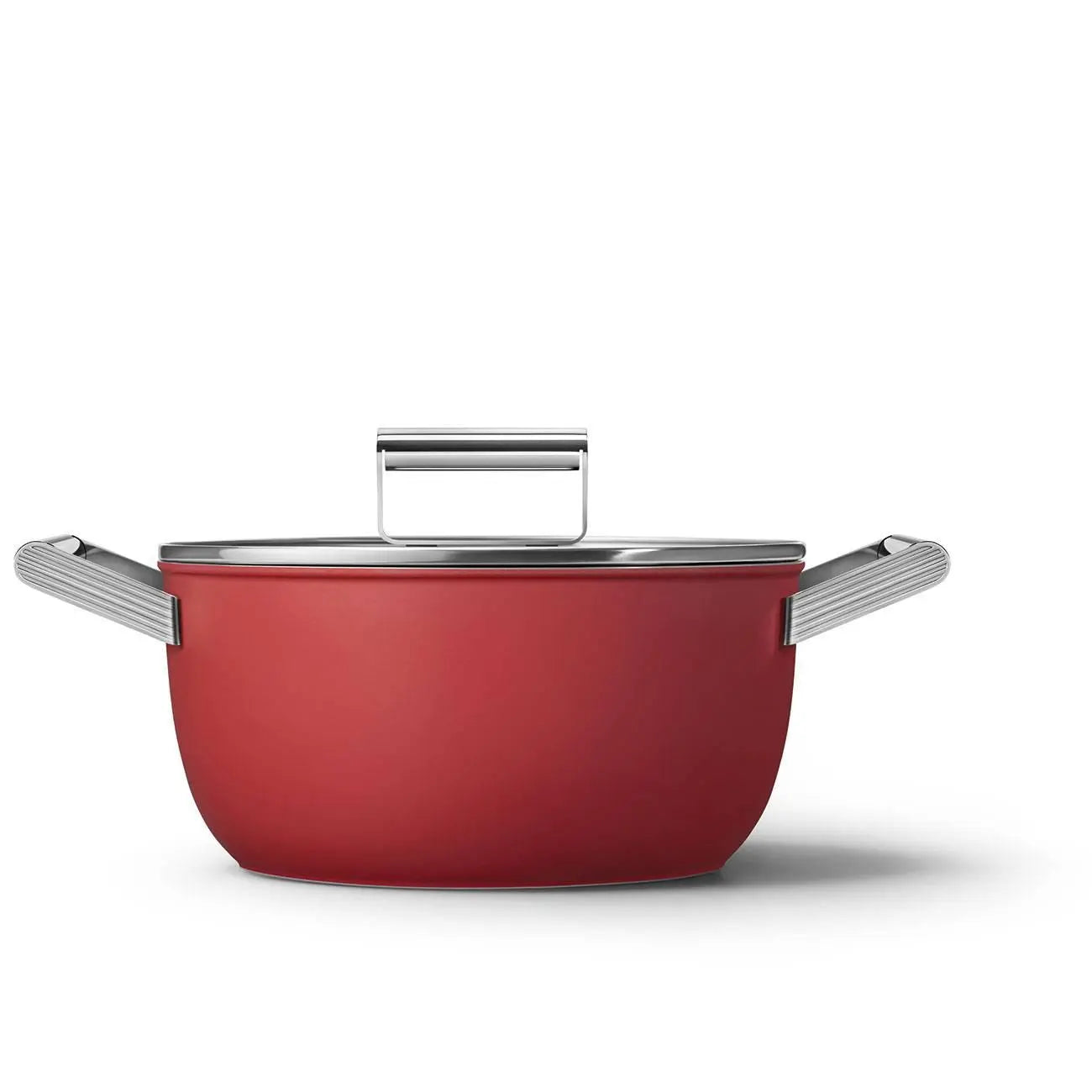 CKFC2411RDM Schmortopf 24cm Rot - Smeg Point - Online Handel