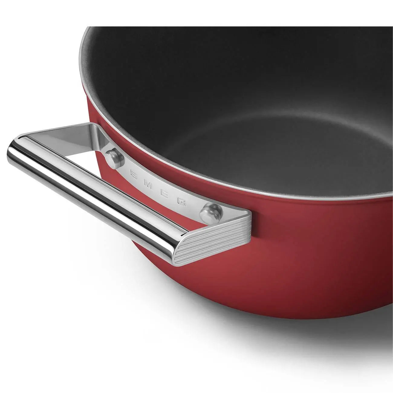 CKFC2411RDM Schmortopf 24cm Rot - Smeg Point - Online Handel