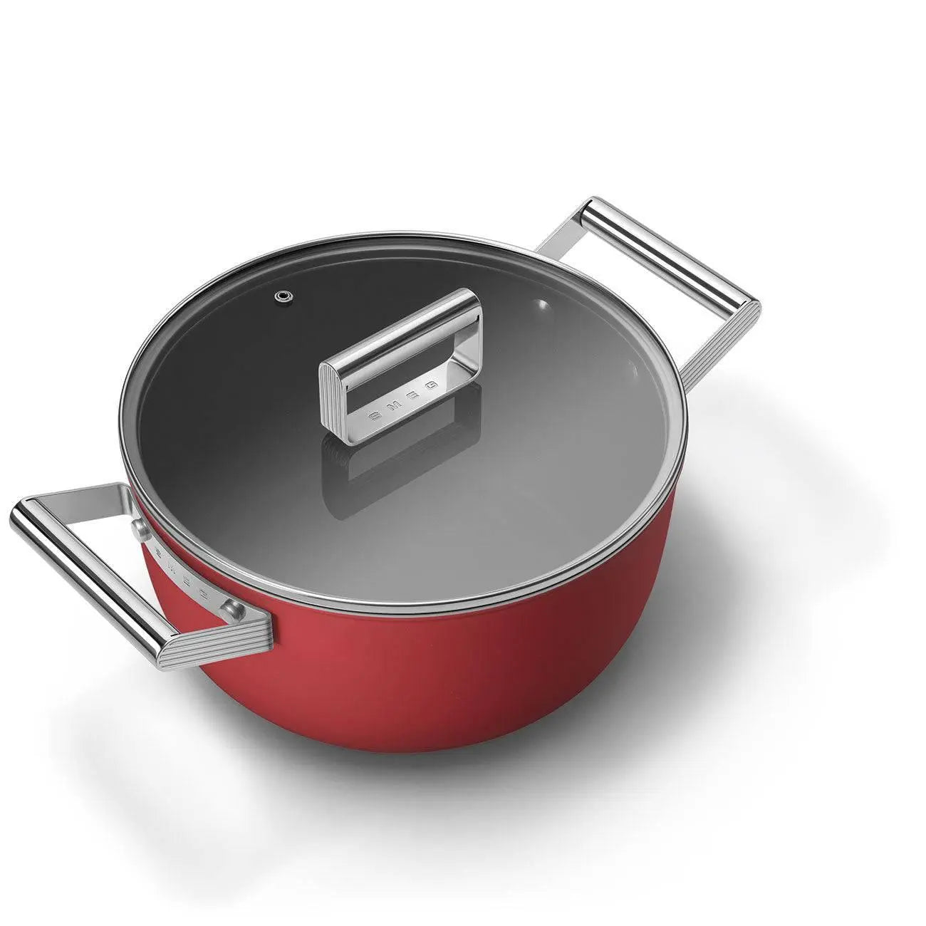 CKFC2411RDM Schmortopf 24cm Rot - Smeg Point - Online Handel