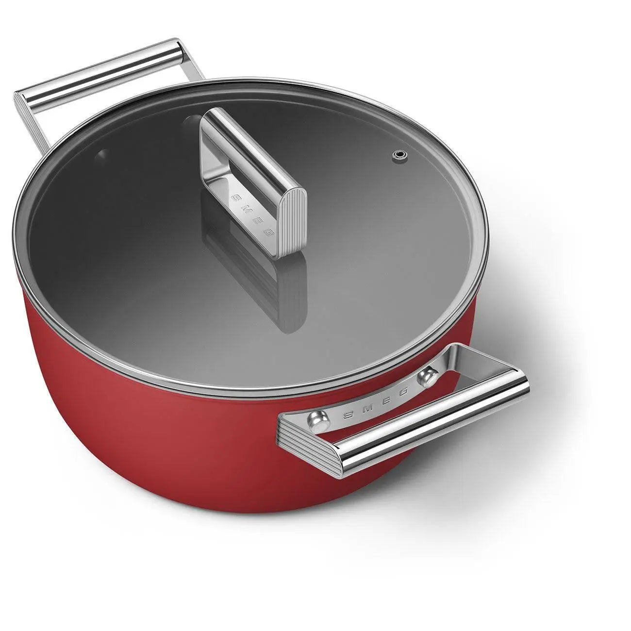 CKFC2411RDM Schmortopf 24cm Rot - Smeg Point - Online Handel