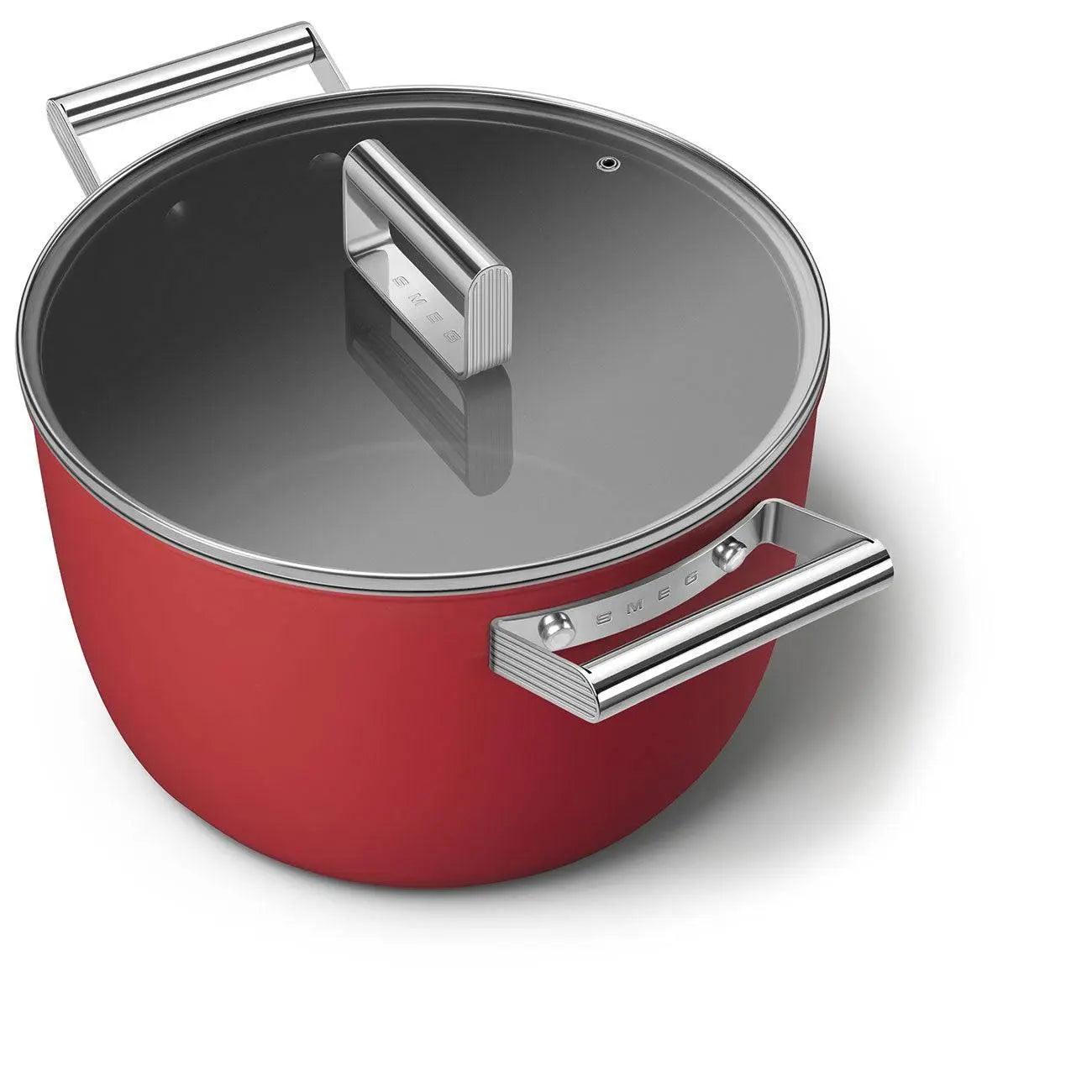 CKFC2611RDM Schmortopf 26cm Rot - Smeg Point - Online Handel