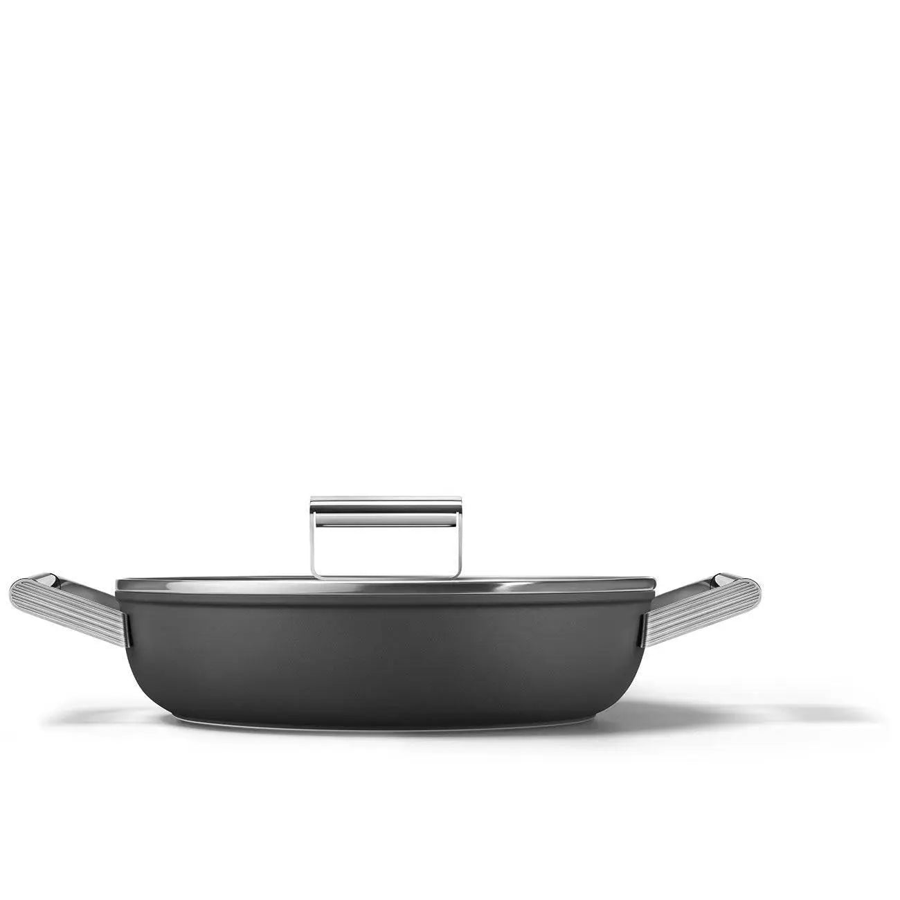 CKFD2811BLM Tiefe Pfanne 28cm Schwarz - Smeg Point - Online Handel