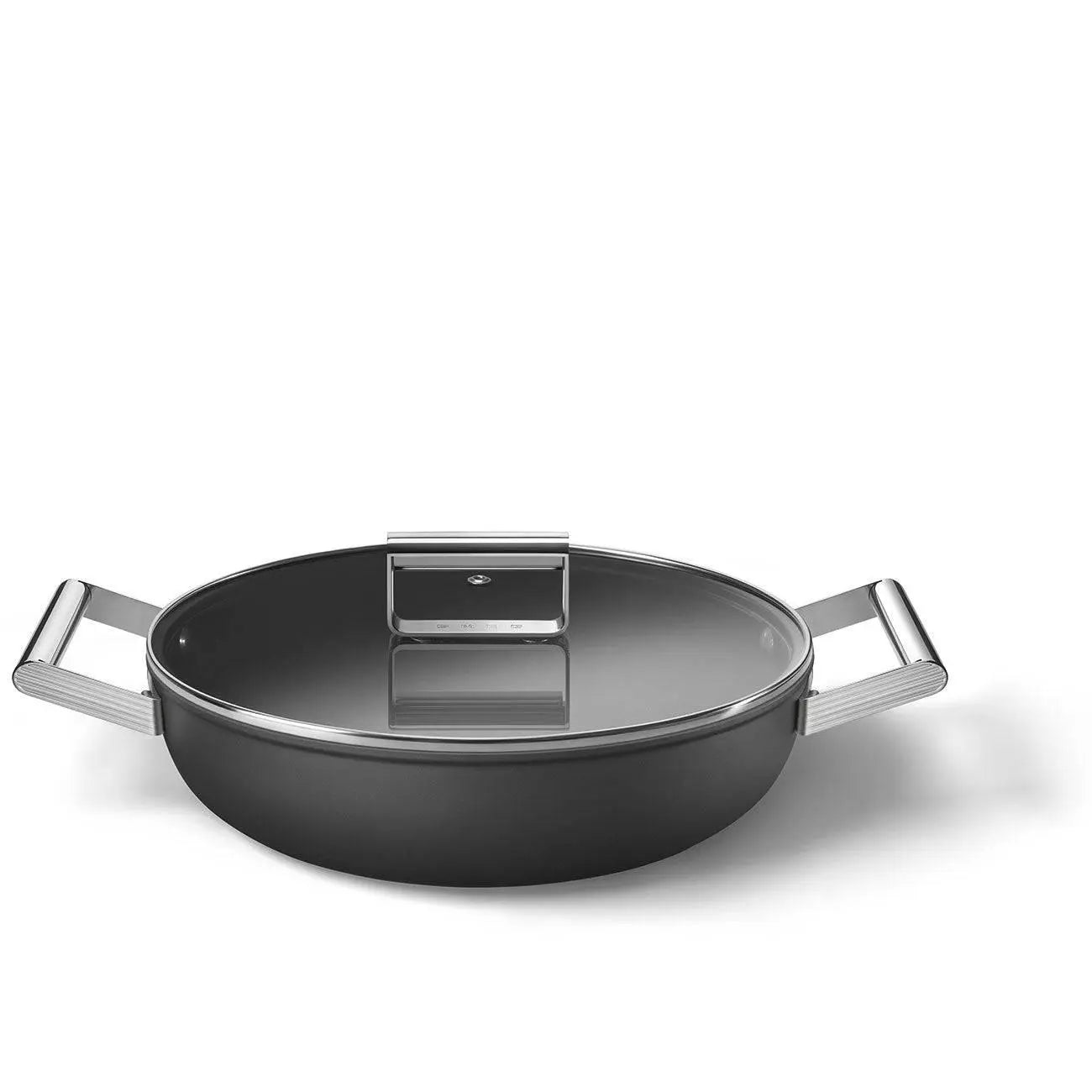 CKFD2811BLM Tiefe Pfanne 28cm Schwarz - Smeg Point - Online Handel