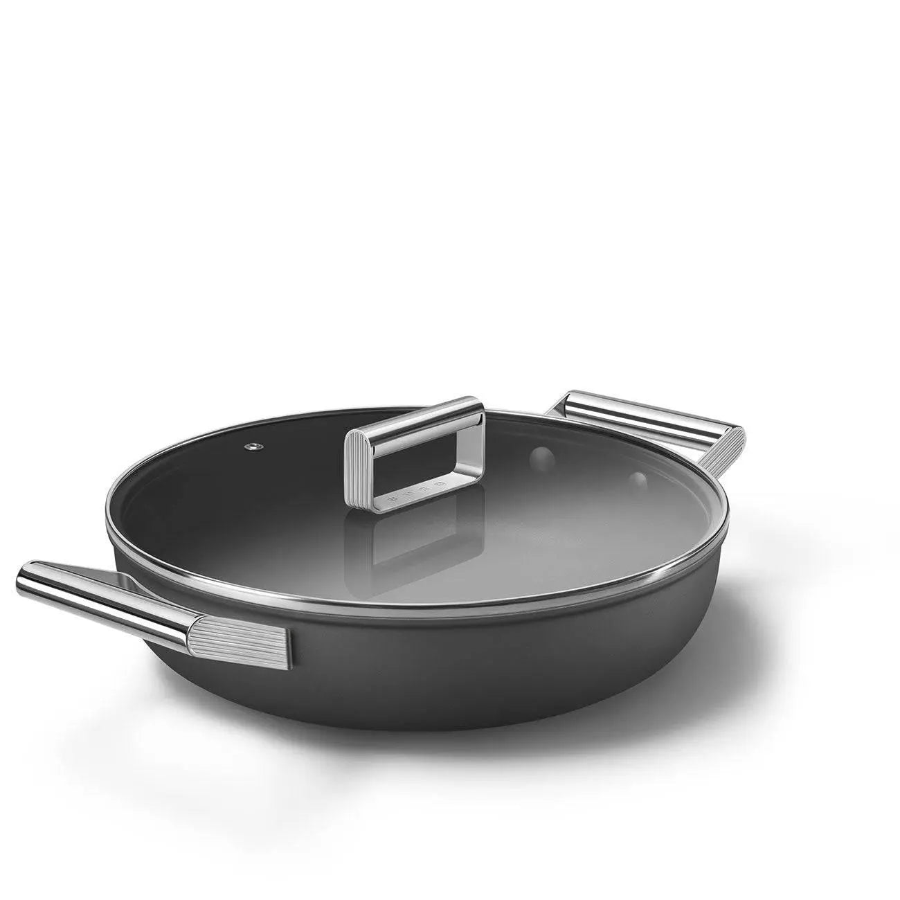 CKFD2811BLM Tiefe Pfanne 28cm Schwarz - Smeg Point - Online Handel