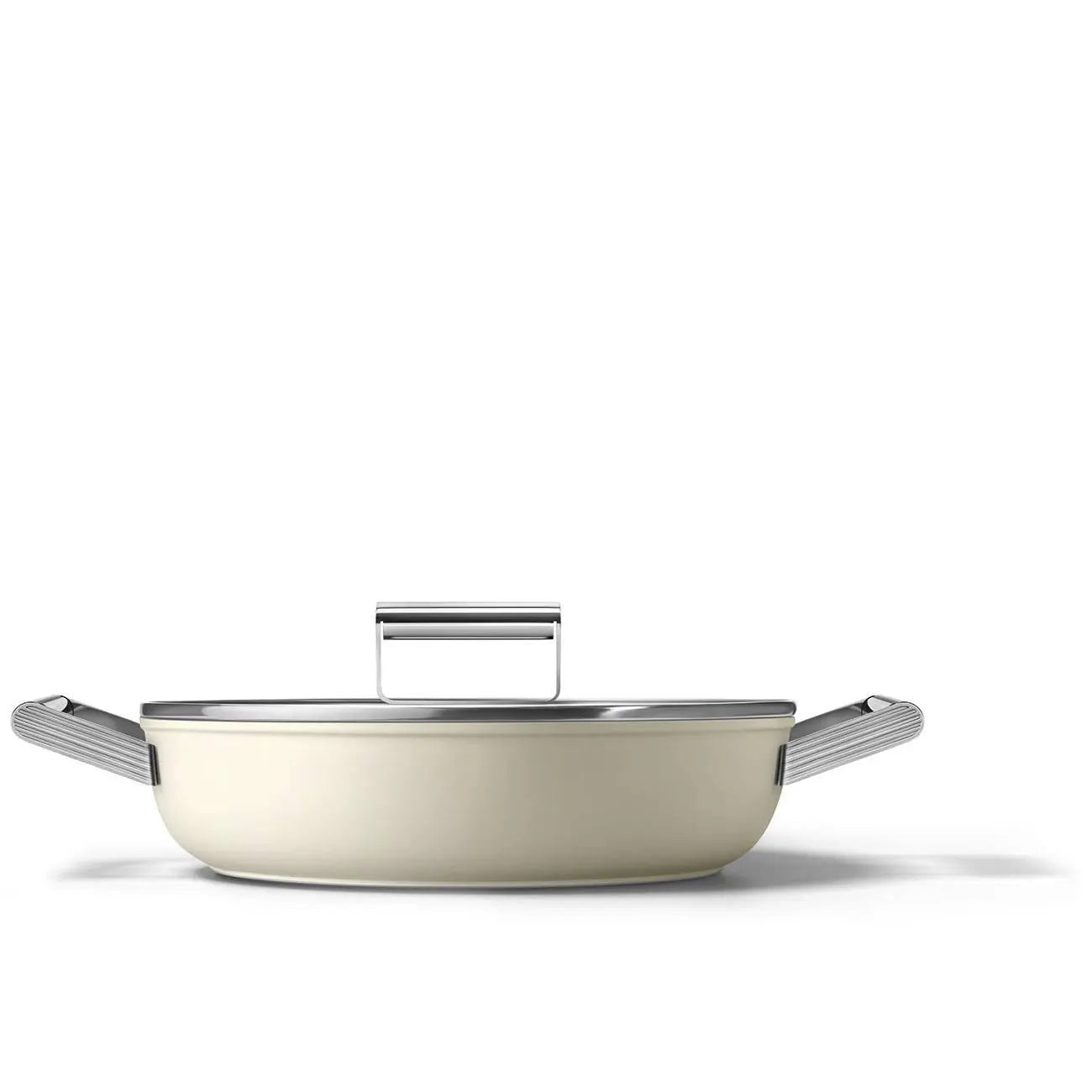 CKFD2811CRM Tiefe Pfanne 28cm Creme - Smeg Point - Online Handel