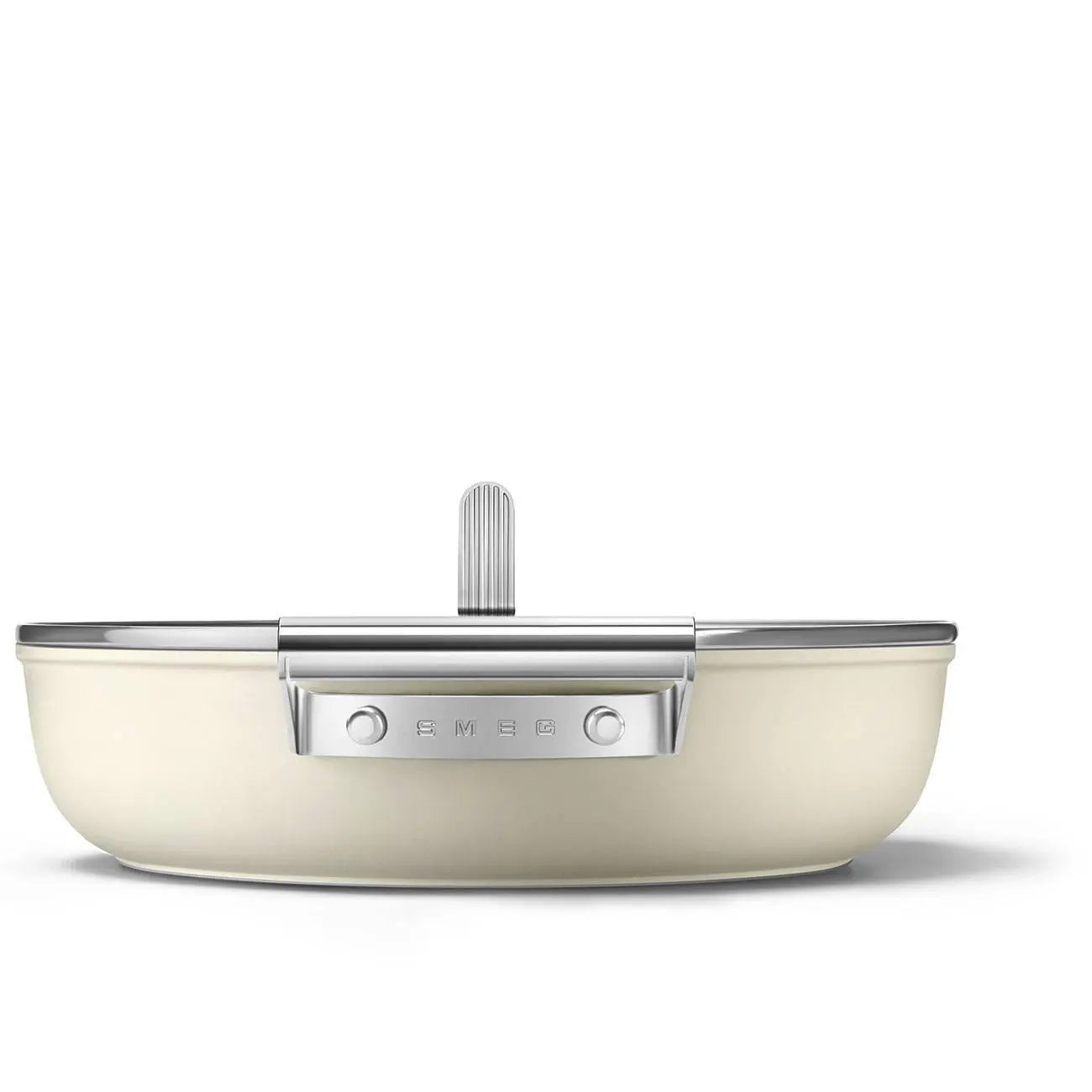 CKFD2811CRM Tiefe Pfanne 28cm Creme - Smeg Point - Online Handel
