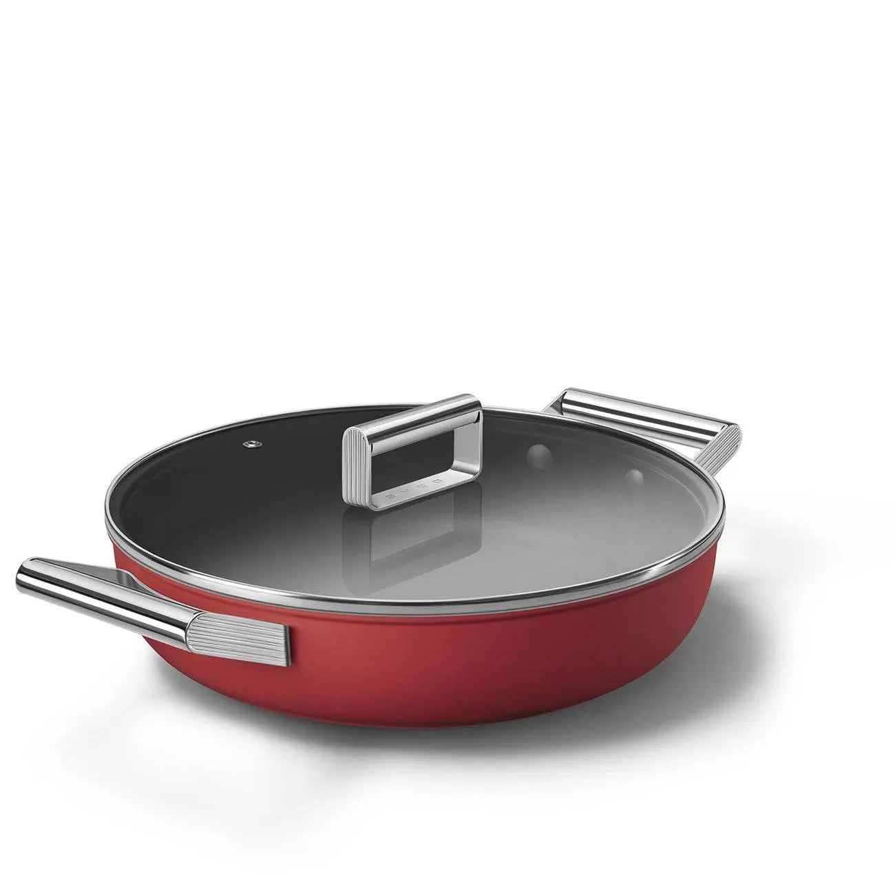 CKFD2811RDM Tiefe Pfanne Rot 28cm - Smeg Point - Online Handel