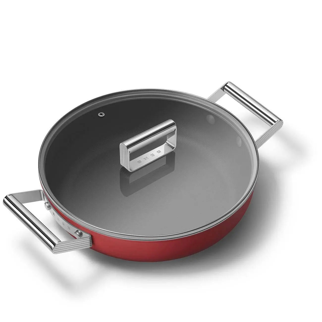 CKFD2811RDM Tiefe Pfanne Rot 28cm - Smeg Point - Online Handel