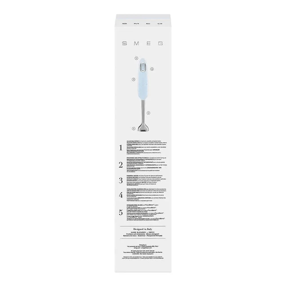 HBF11PBEU Stabmixer Pastellblau - Smeg Point - Online Handel
