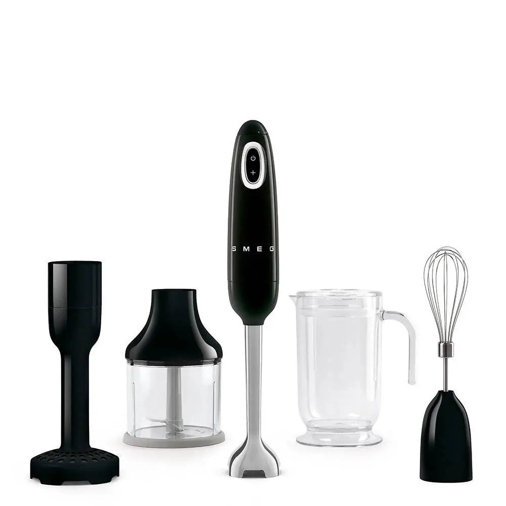 HBF22BLEU Stabmixer Set mit Zubehör Schwarz - Smeg Point - Online Handel
