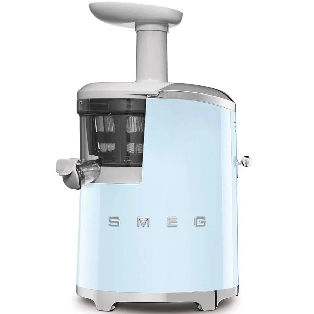 SJF01PBEU Slow Juicer-Entsafter Pastellblau - Smeg Point - Online Handel