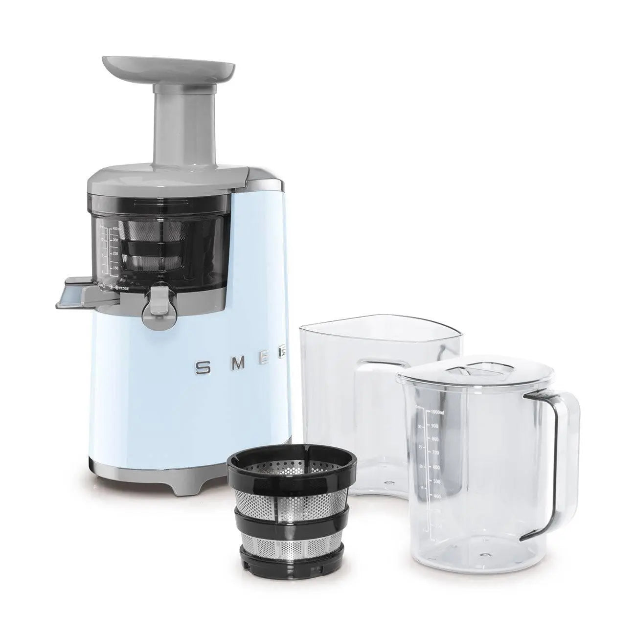 SJF01PBEU Slow Juicer-Entsafter Pastellblau - Smeg Point - Online Handel
