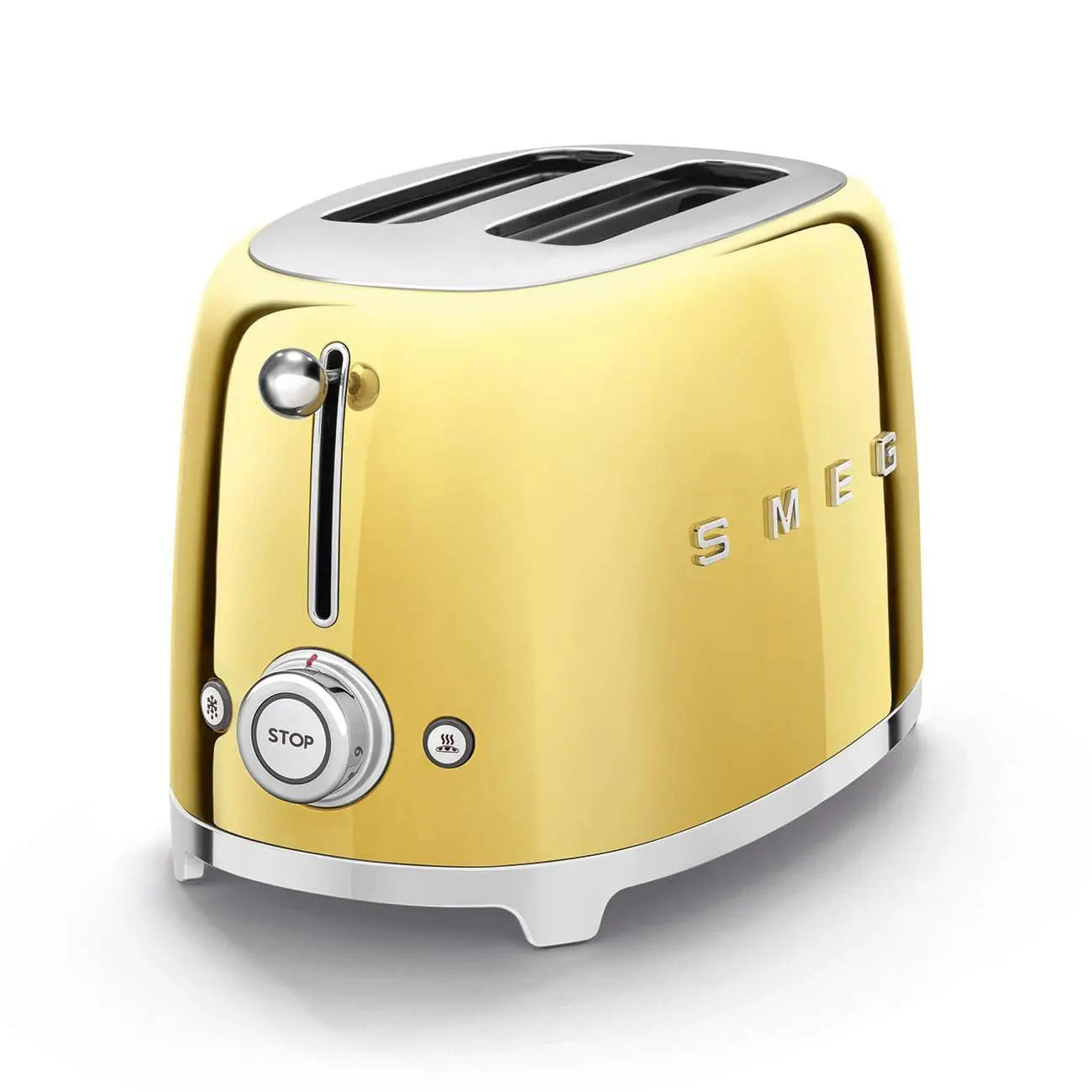 TSF01GOEU Toaster - kompakter 2-Schlitz-Toaster Gold - Smeg Point - Online Handel