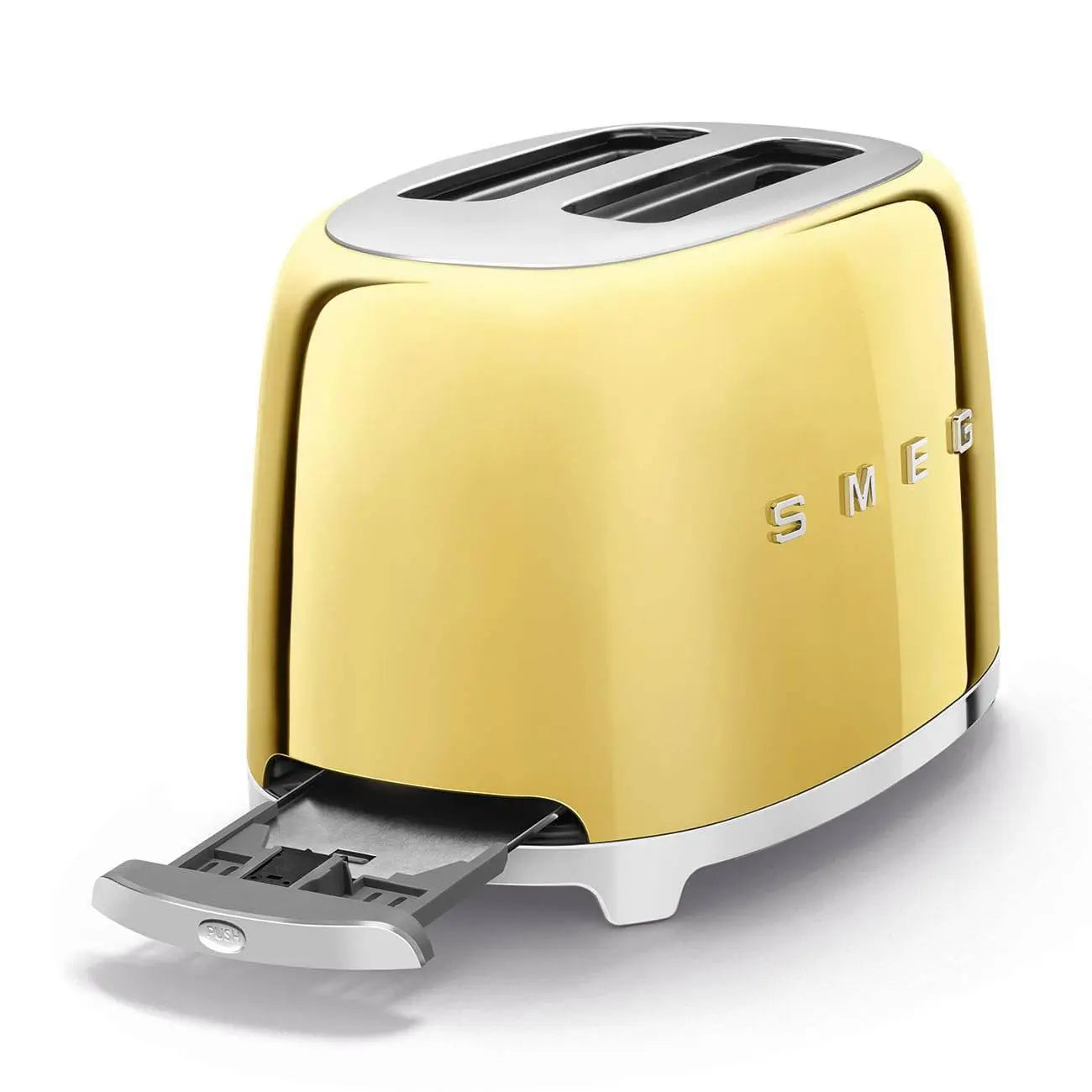 TSF01GOEU Toaster - kompakter 2-Schlitz-Toaster Gold - Smeg Point - Online Handel