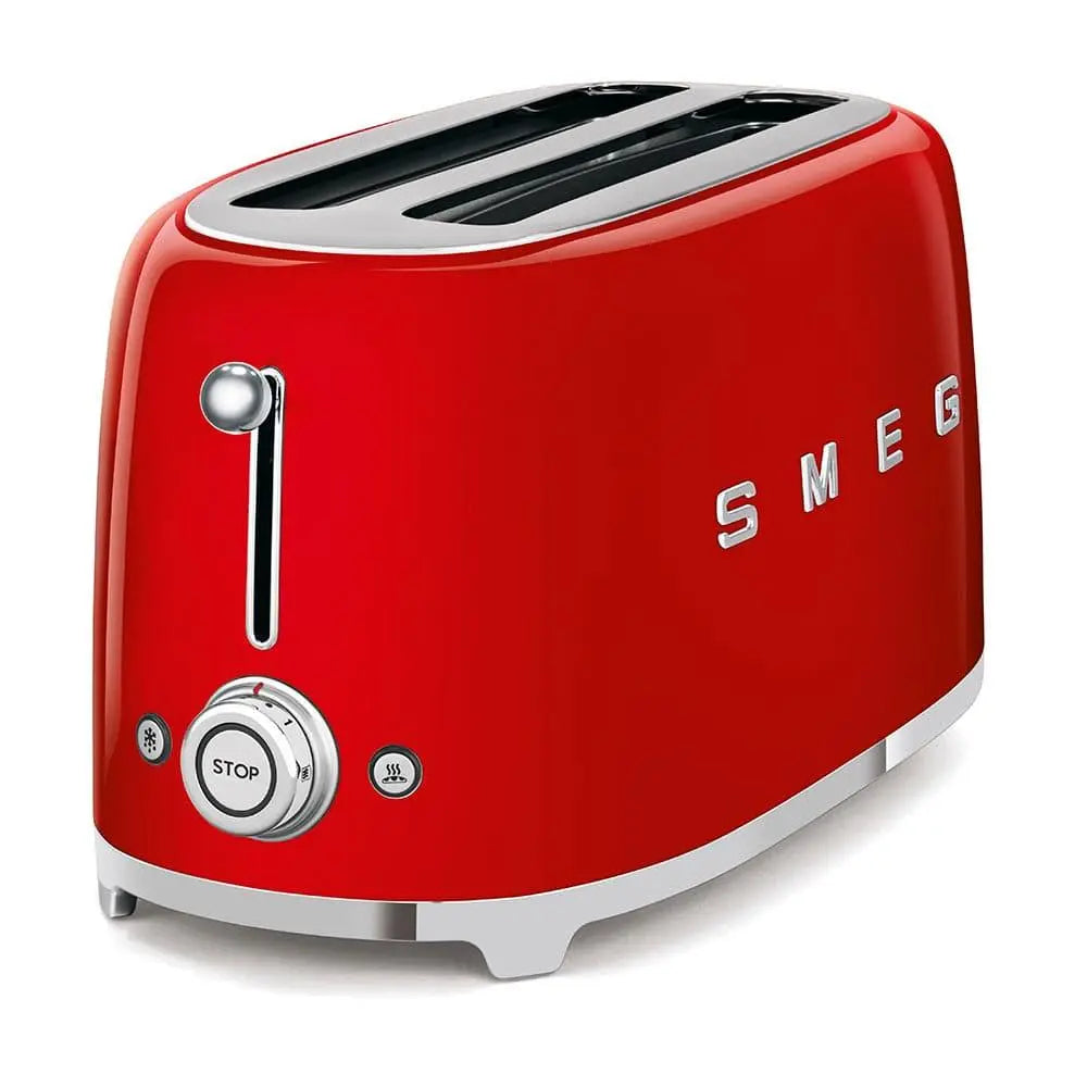 TSF02RDEU Toaster - 4 Scheiben Toaster Rot - Smeg Point - Online Handel