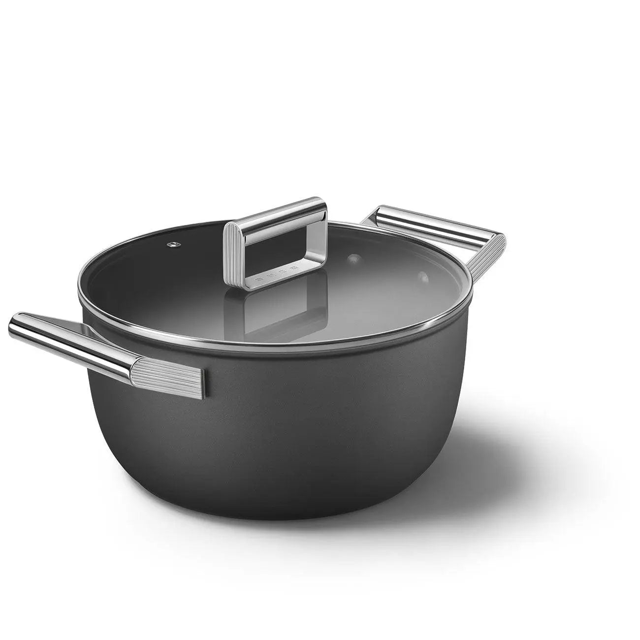 CKFC2411BLM Schmortopf 24cm Schwarz - Smeg Point - Online Handel