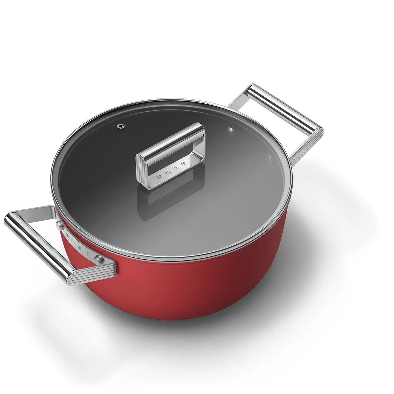 CKFC2411RDM Schmortopf 24cm Rot - Smeg Point - Online Handel
