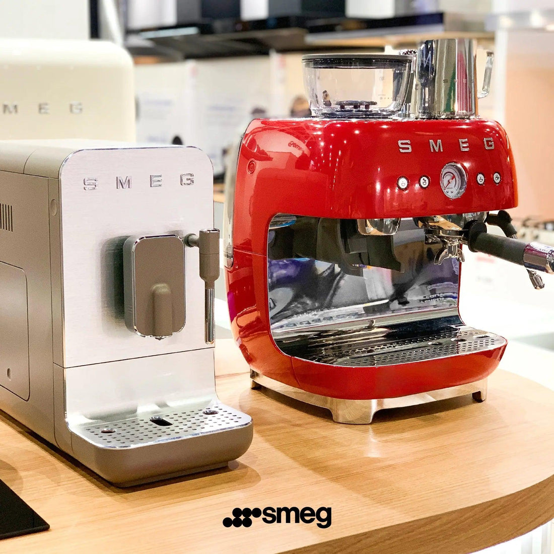 Manuelle Espresso-Kaffeemaschine, hergestellt in Italien: Bietet das beste Ergebnis für einen perfekten Espresso-Smeg Point - Online Handel