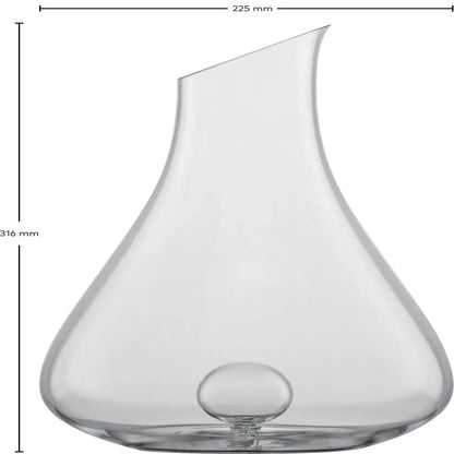 Zwiesel Glas 122190 AIR SENSE - Design by Bernadotte & Kylberg Dekanter, Glas, 1500 milliliters-Smeg Point - Online Handel