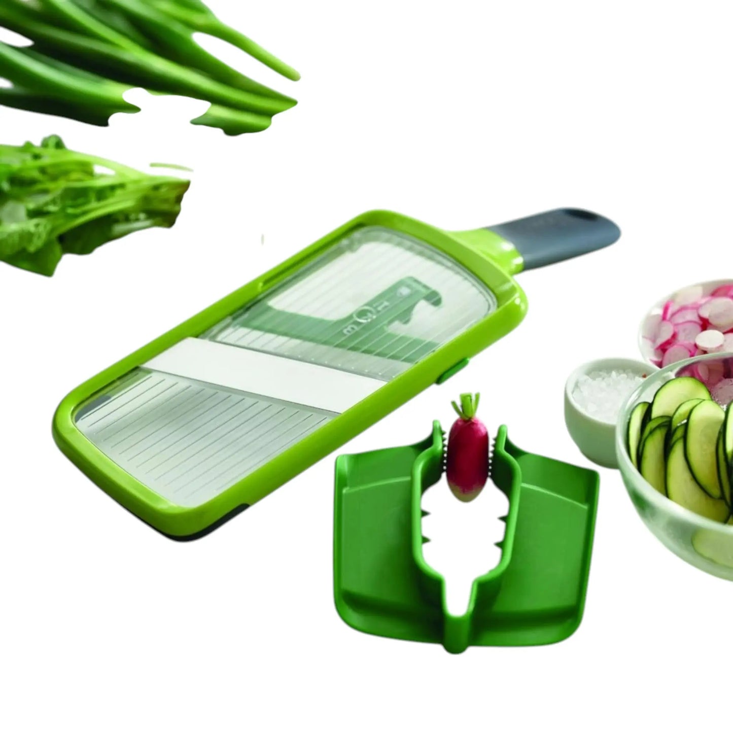 Joseph Joseph 20161 Go-to Gadgets I 2er-Set bestehend aus Multi-Grip Mandoline™ & Multi-Grate™ 2-in