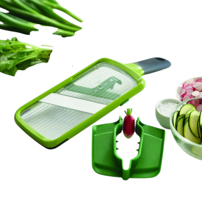 Joseph Joseph 20161 Go-to Gadgets I 2er-Set bestehend aus Multi-Grip Mandoline™ & Multi-Grate™ 2-in