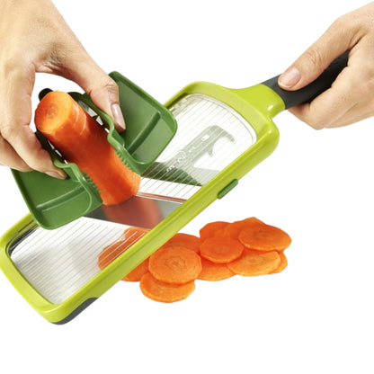 Joseph Joseph 20161 Go-to Gadgets I 2er-Set bestehend aus Multi-Grip Mandoline™ & Multi-Grate™ 2-in