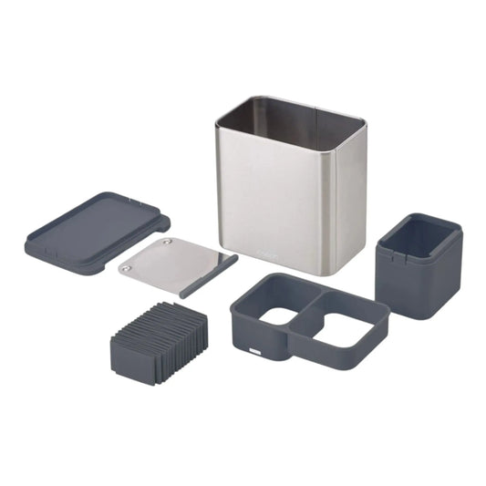 Joseph Joseph 85114 Surface™ - Messer- und Abtropfschale für Besteck aus Edelstahl VE 2