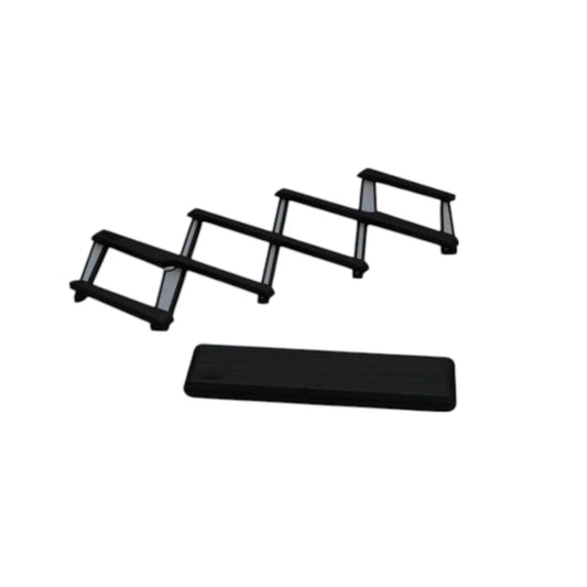 Joseph Joseph 70033 Stretch™ - Ausziehbarer hitzebeständiger Untersetzer - Schwarz VE 4