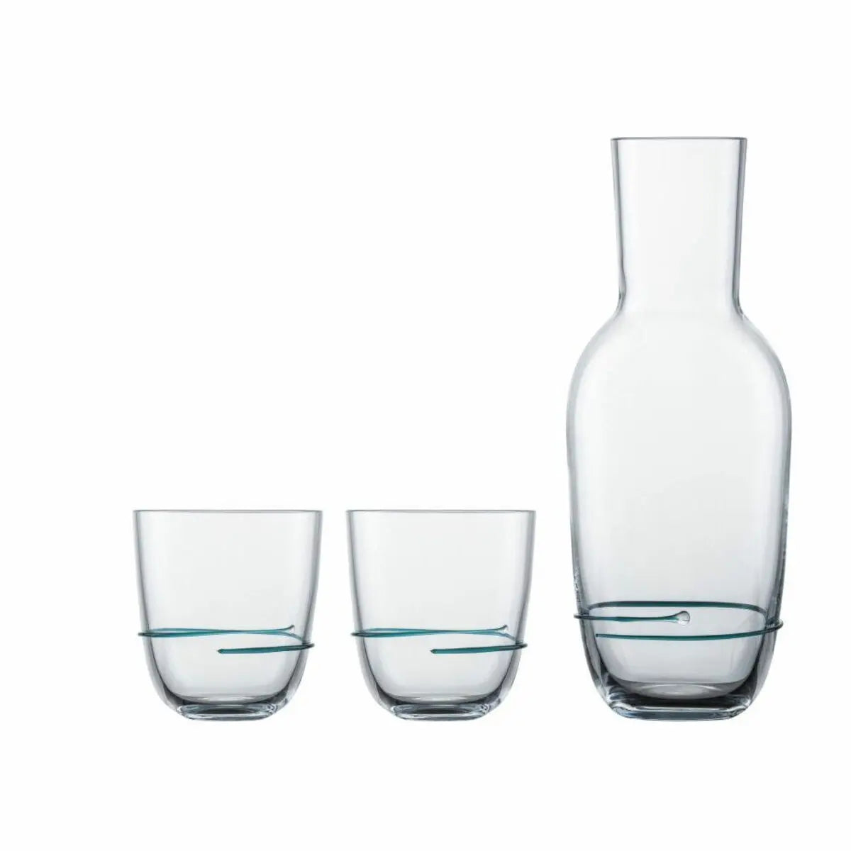 Zwiesel Glas Handmade Aura (Sets) 121695 Carafe + 2 Tumblers emerald-Smeg Point - Online Handel