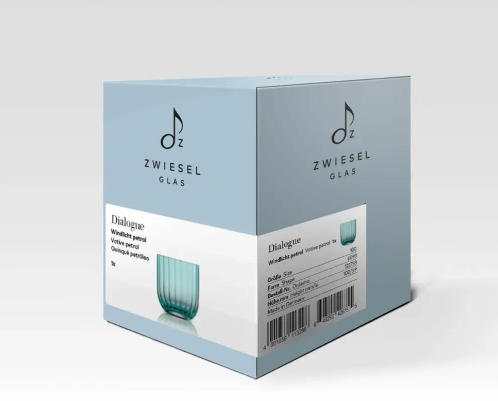 Zwiesel Glas Dialogue 122758 Votive petrol-Smeg Point - Online Handel