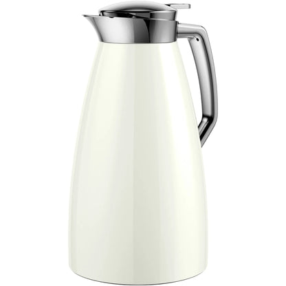 Emsa PLAZA Isolierkanne Quick Tip, Eis, 1,0 L