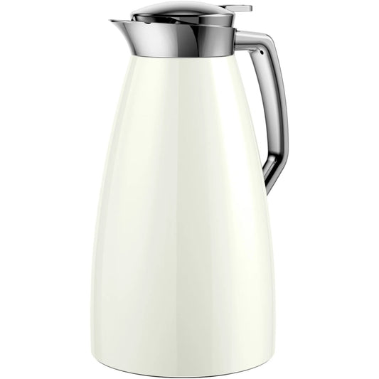 Emsa PLAZA Isolierkanne Quick Tip, Eis, 1,0 L