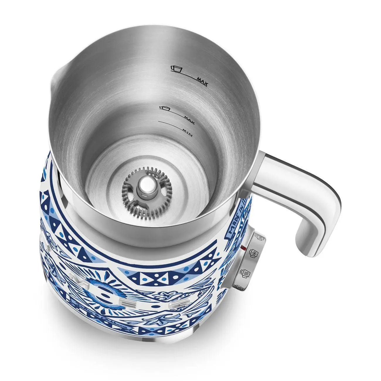 MFF01DGBEU Milchaufschäumer D&G Blu Mediterraneo - Smeg Point - Online Handel