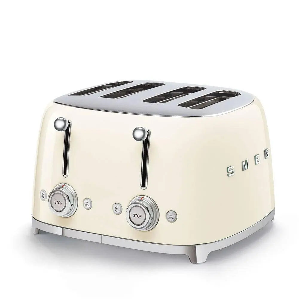 TSF03CREU 4-Scheiben Toaster Creme - Smeg Point  - Online Handel