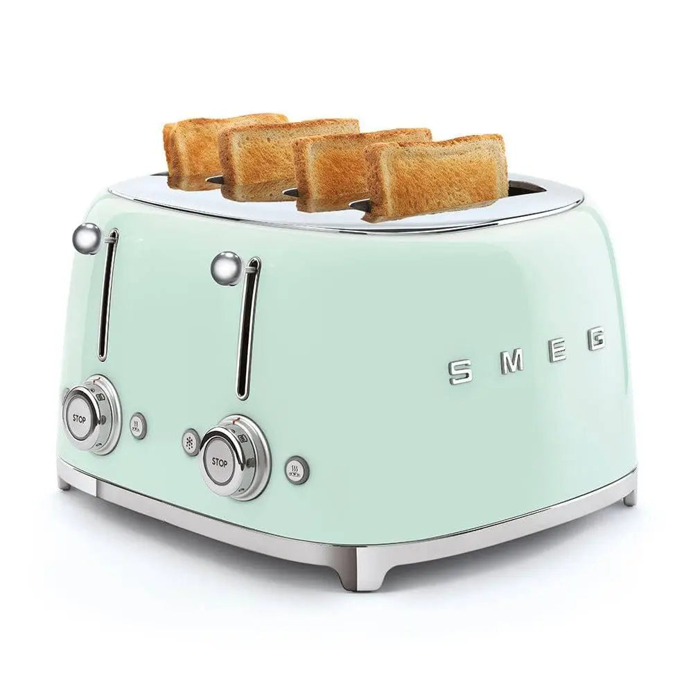 TSF03PGEU 4-Scheiben Toaster Pastellgrün - Smeg Point  - Online Handel