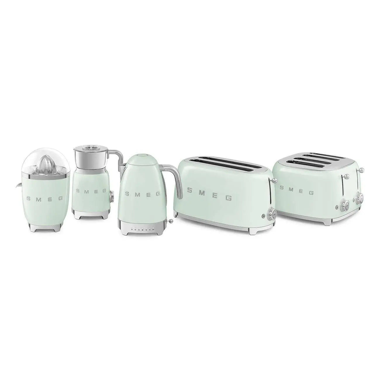 TSF03PGEU 4-Scheiben Toaster Pastellgrün - Smeg Point  - Online Handel