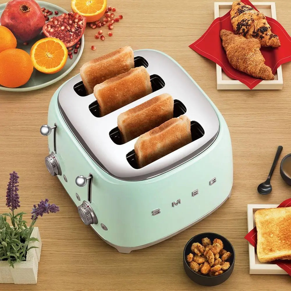TSF03PGEU 4-Scheiben Toaster Pastellgrün - Smeg Point  - Online Handel