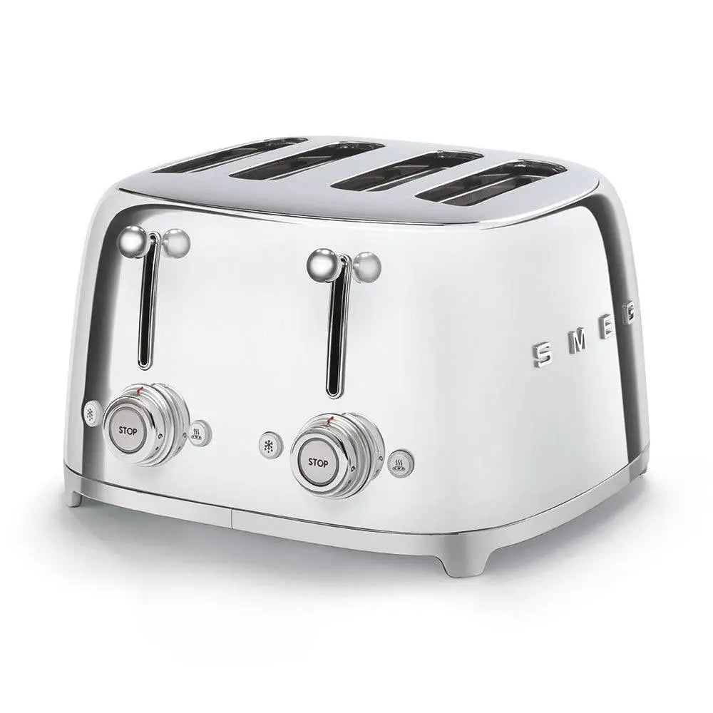 TSF03SSEU 4-Scheiben Toaster Chrom - Smeg Point  - Online Handel