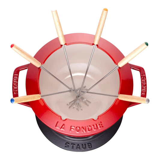 STAUB FONDUE SET 10P CHE 20CM